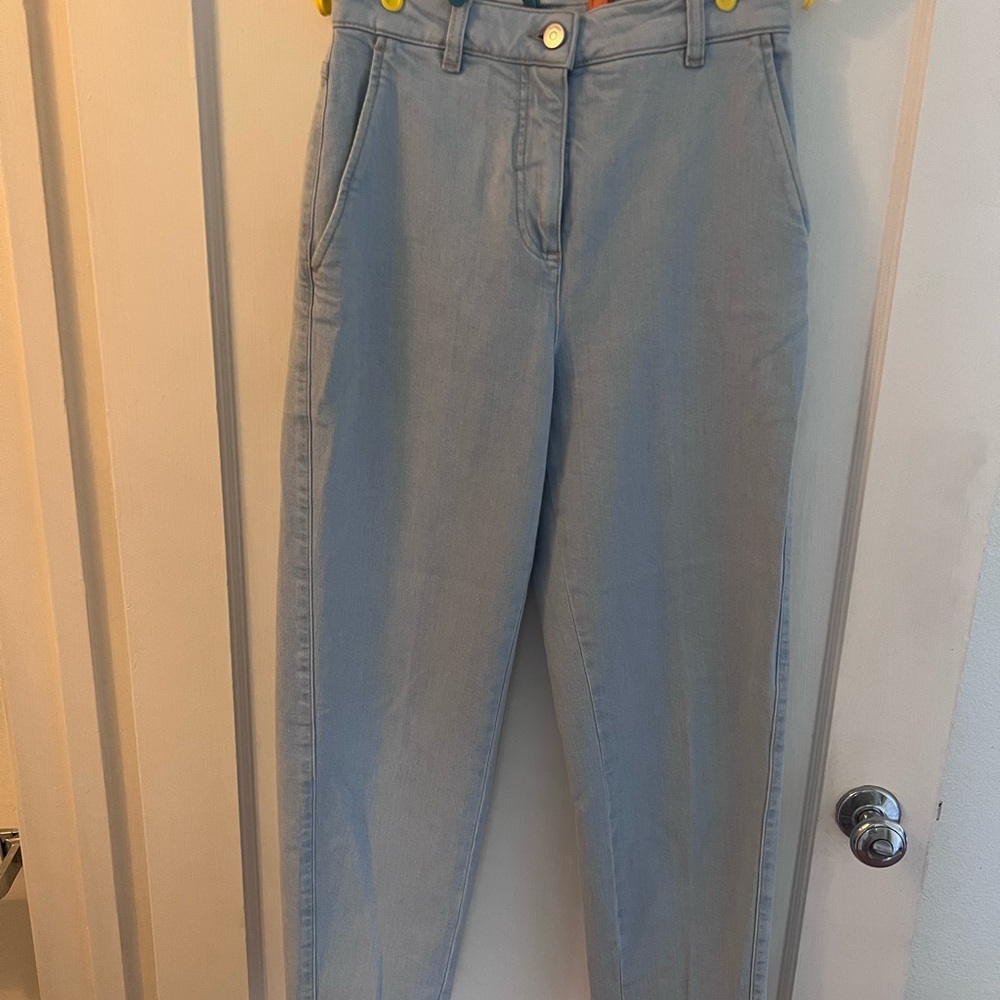 Peserico Sky Blue Trousers